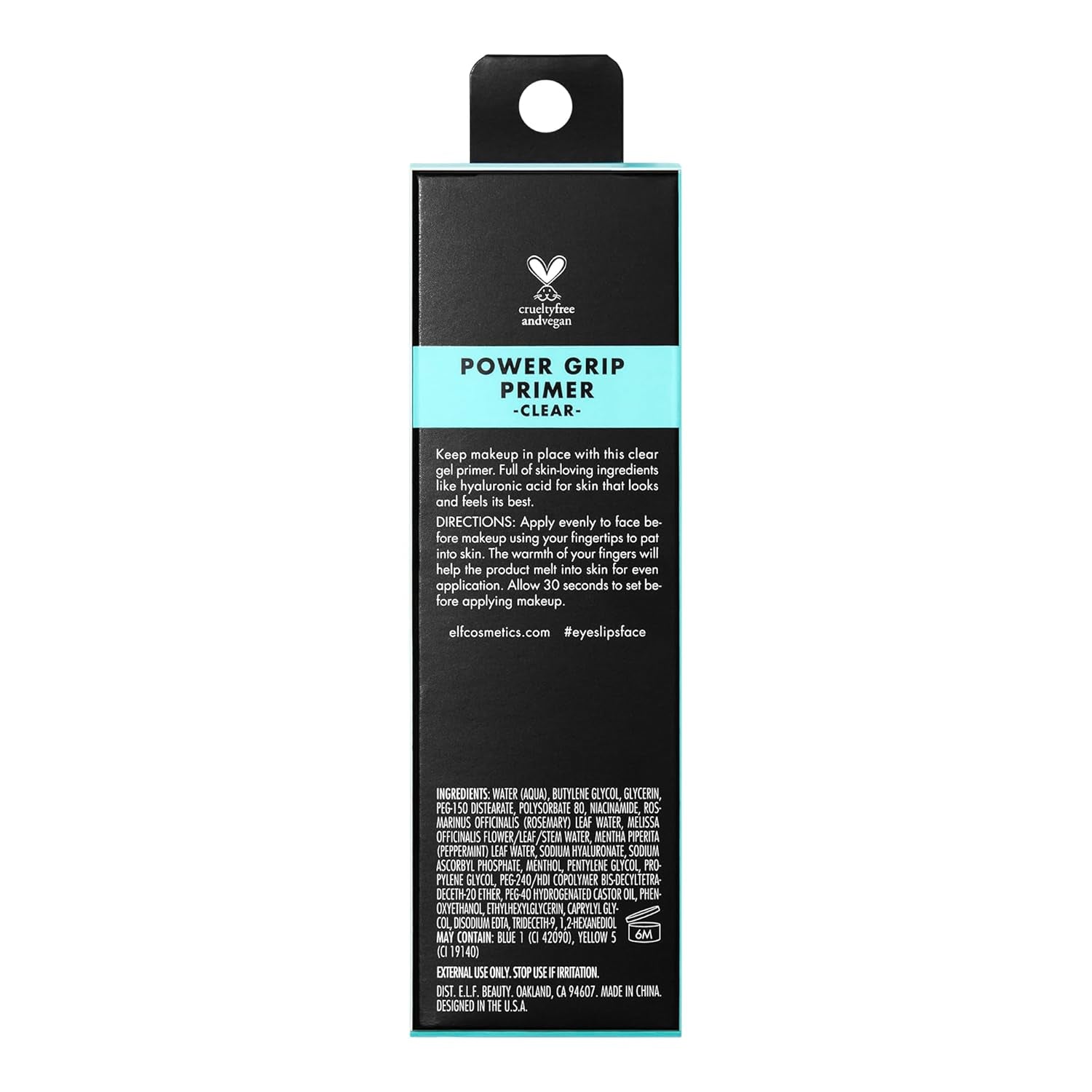 Power Grip Primer, Gel-Based & Hydrating Face Primer for Smoothing Skin & Gripping Makeup, Moisturizing & Priming, Vegan & Cruelty-Free, 0.811 Fl Oz