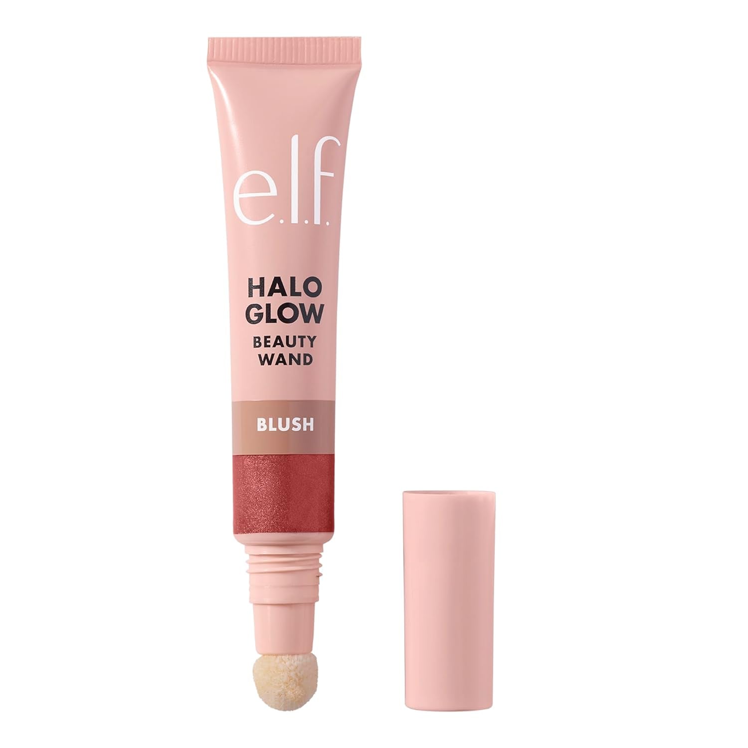 Halo Glow Blush Beauty Wand - Liquid Blush for Radiant Cheeks, Enriched with Squalane, Vegan & Cruelty-Free, Rosé You Slay