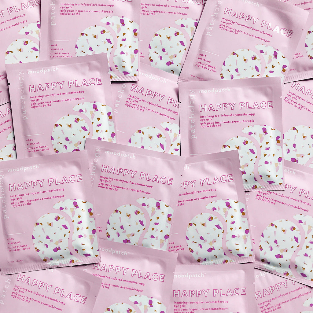 Moodpatch Happy Place Under Eye Gels for Puffiness and Wrinkle Reduction