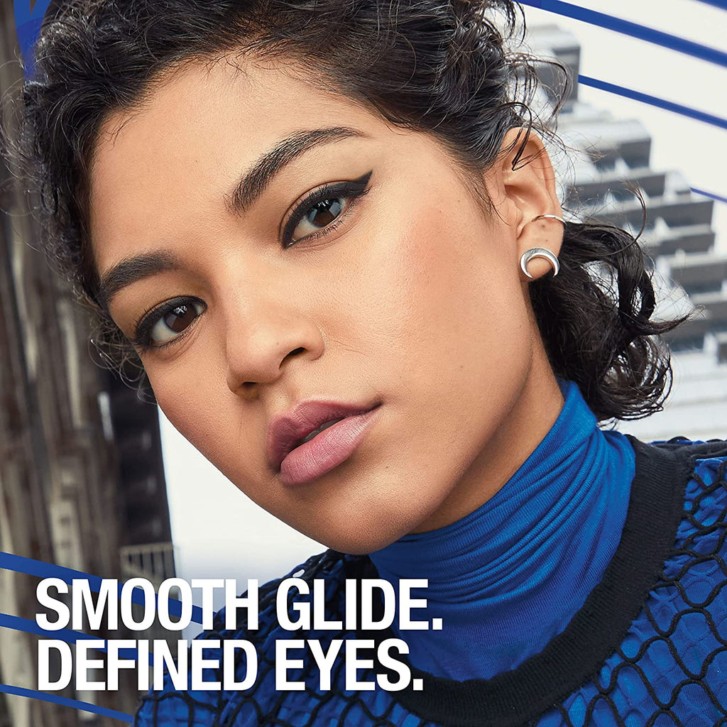Maybelline Unstoppable Waterproof Mechanical Eyeliner Pencil in Onyx - Long-lasting, Smooth Application, 24-Hour Wear