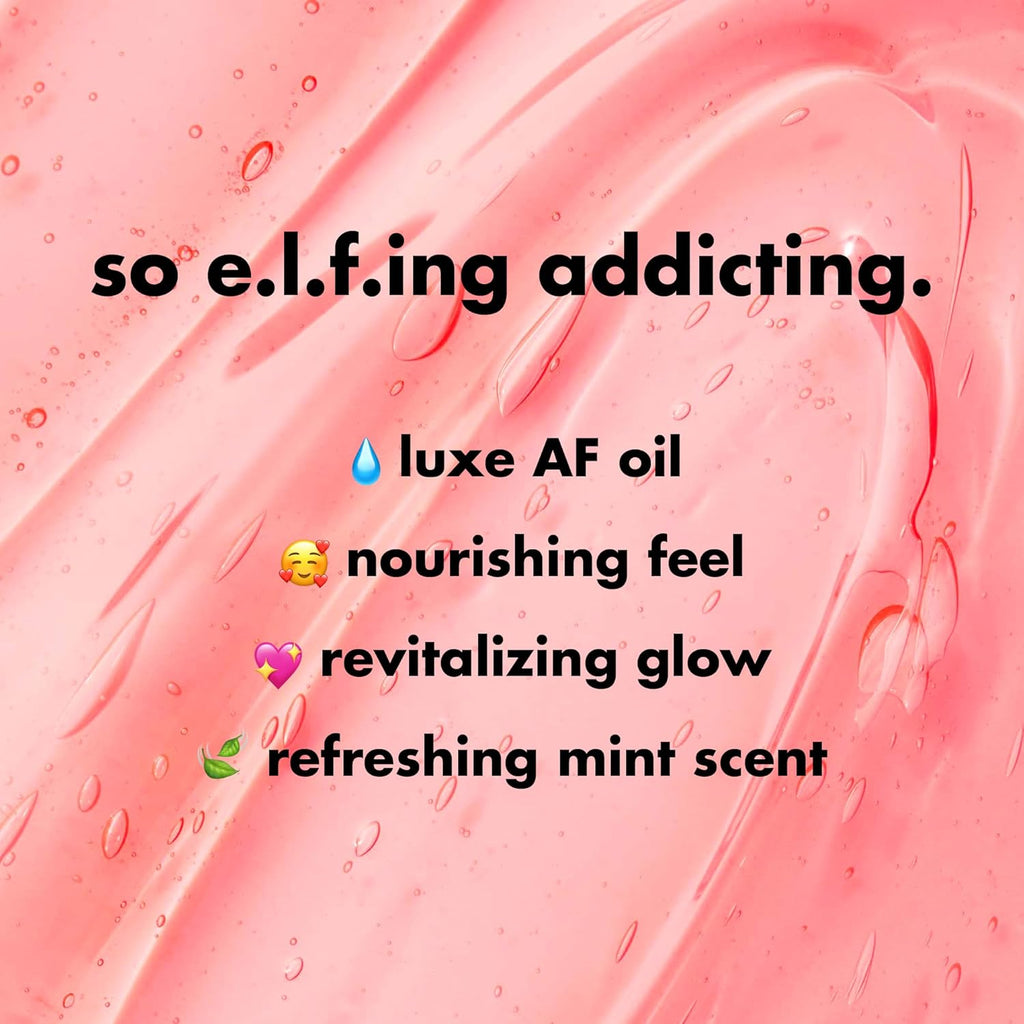 Glow Reviver Quad Goals Lip Oil Collection: Four Hydrating, Non-Sticky Tinted Lip Oils for Moisturizing Lip Care, Vegan and Cruelty-Free
